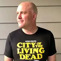 Portrait of horror author Andrew Tadman